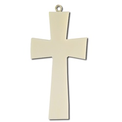 Genuine Bone Cross Charm