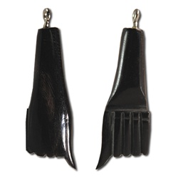 Genuine Buffalo Horn Fist Charm