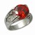 Ladies cubic zirconia ring