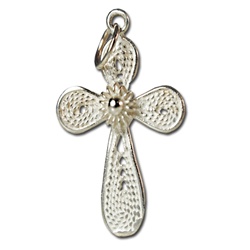 Sterling Silver Charm Cross